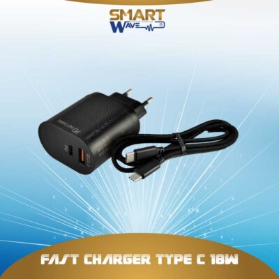 Fast Charger Type C 18W - شاحن سريع